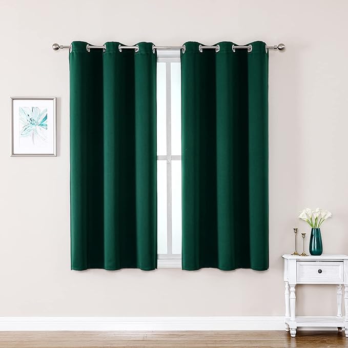 ChrisDowa Small Window Curtains 50 inches Long by ChrisDowa