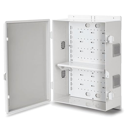 Outdoor Electrical Junction Box, ABS Water Resistant Enclosure by Namunanee