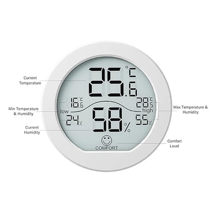 Digital Hygrometer 3 Pack Room Thermometer and Humidity Gauge LCD Hygrometer - Image 6