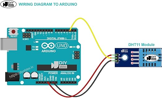 DHT11 Module Temperature and Humidity Sensor - Image 4