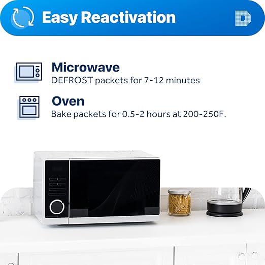 30 Gram Pack of 10 Dry&Dry Silica Gel Packets Desiccant Dehumidifiers - Image 4