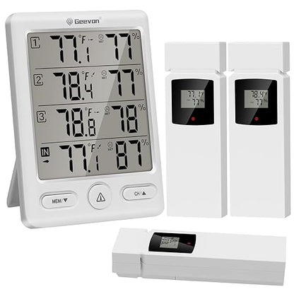 Geevon Indoor Outdoor Thermometer Wireless - Image 8