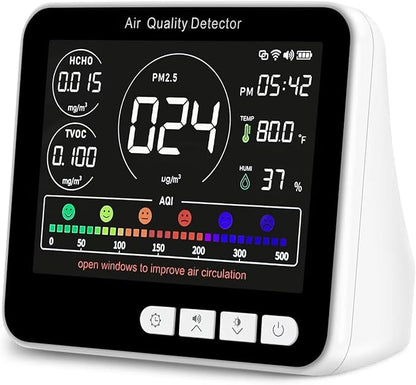 14 in 1 Air Quality Monitor Indoor by BIBIRE