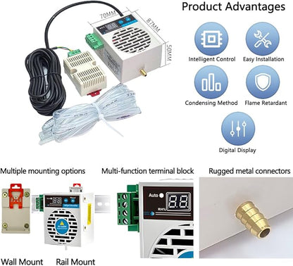Auto Small Dehumidifier for Grow Tent/Electric Box/Storage Cabinet/Closet/Safes - Image 3