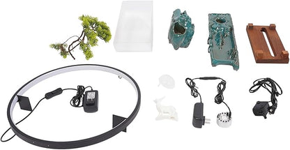 Tabletop Decoration Water Fountains Indoor Waterfall Fountains Humidifie - Image 7