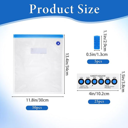 80 Pcs 3D Filament Storage Bags Kit - Image 2