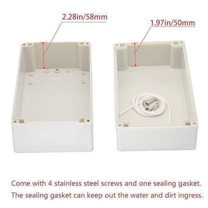 Project Box IP65 Waterproof Junction Box ABS Plastic Electrical Boxes DIY - Image 4