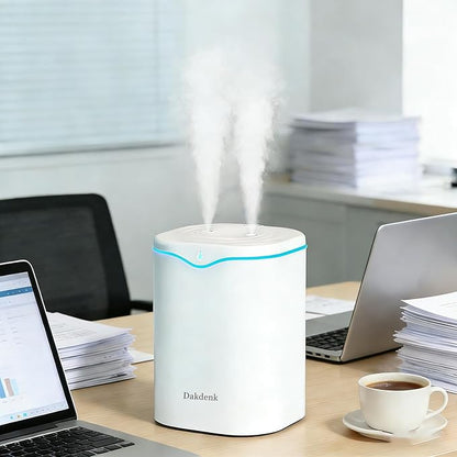 Dakdenk Dual Nozzle Cool Mist Humidifier, Quiet Top-Fill Humidifier - Image 5