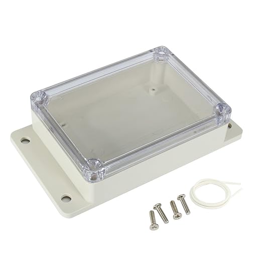 ABS Plastic Junction Box, Dustproof Weatherproof IP65 Electrical Box by AWCLUB