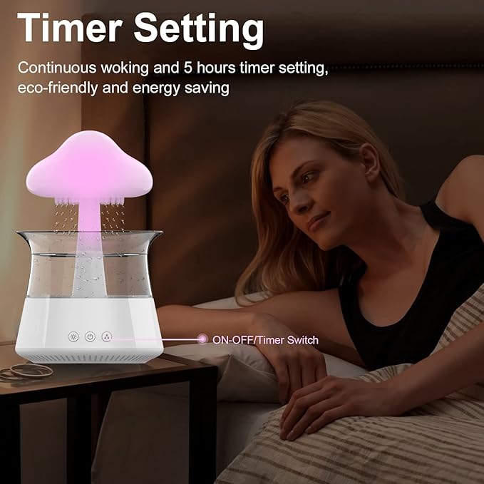 cjc Cloud Rain Humidifier for bedroom - Image 7