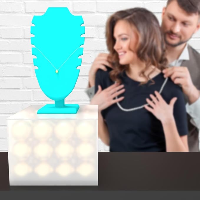 Frosted Acrylic Display Box Versatile 5 Sided Pedestal No Lid 7.75" x 7.75" x - Image 7