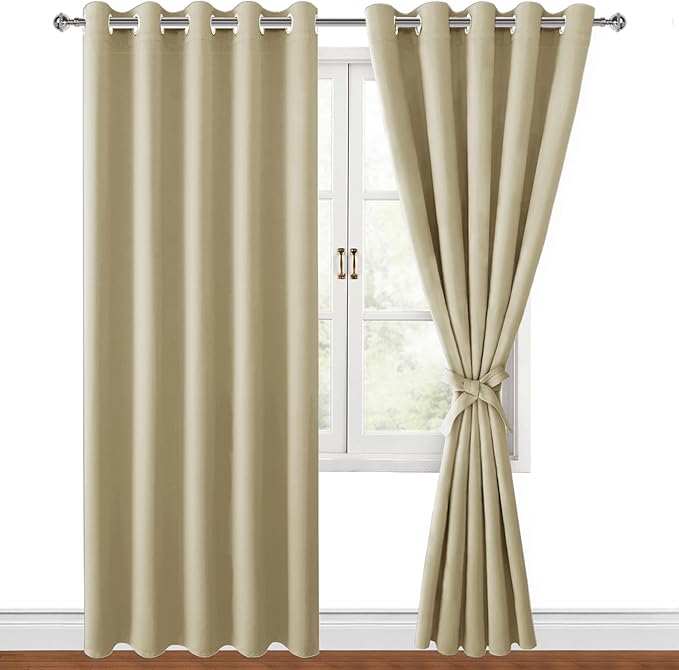 Hiasan Grommet Blackout Curtains by Hiasan