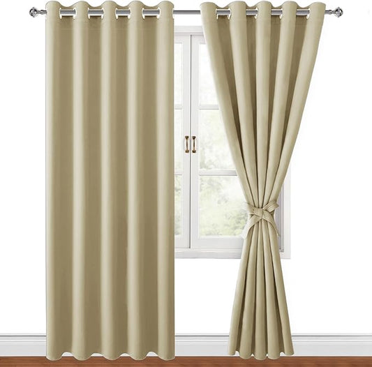 Hiasan Grommet Blackout Curtains by Hiasan