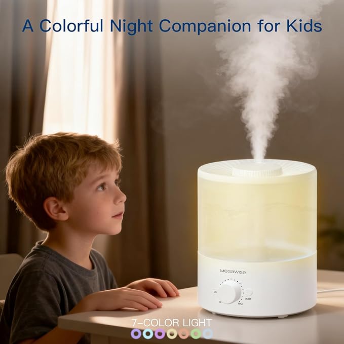 MegaWise Ultrasonic Cool Mist Humidifier SK7620 - Image 6