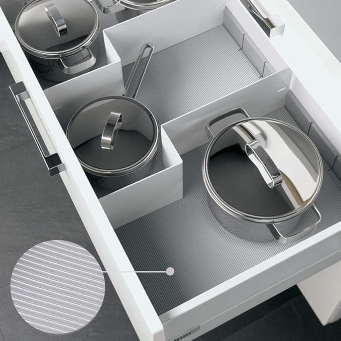 Shelf Liner, Non-Slip Cabinet Liner, Washable Oil-Proof - Image 6