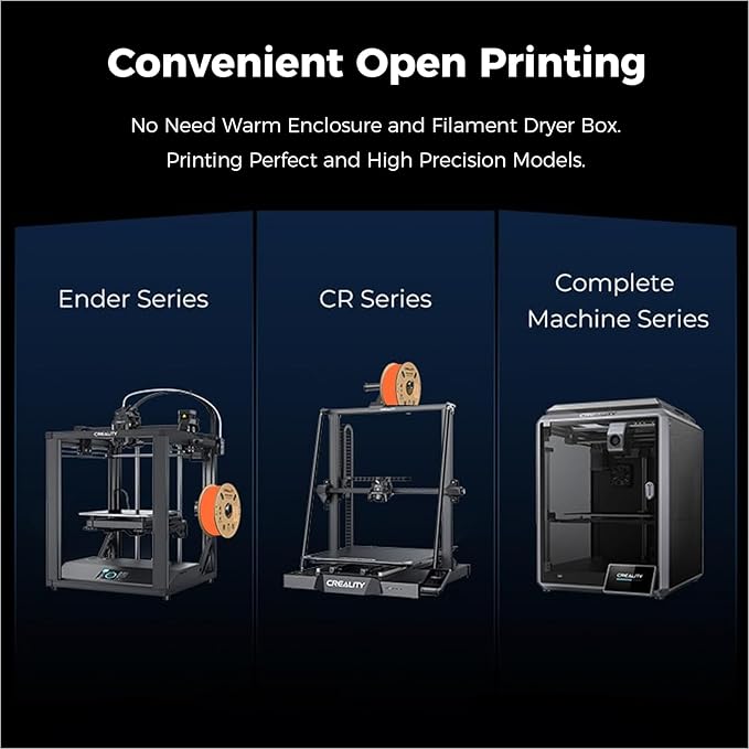 Creality Hyper ABS Filament, Official 3D Printer Filament ABS 1.75mm - Image 4