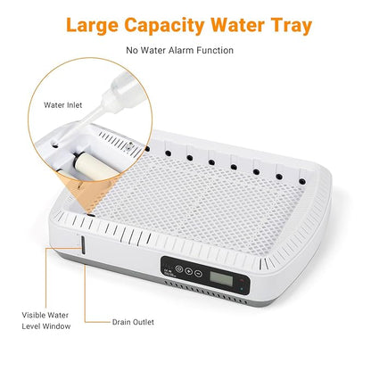 Winado 35 Chicken Incubator for Hatching Eggs, Egg Incubators w/Visual Water - Image 9
