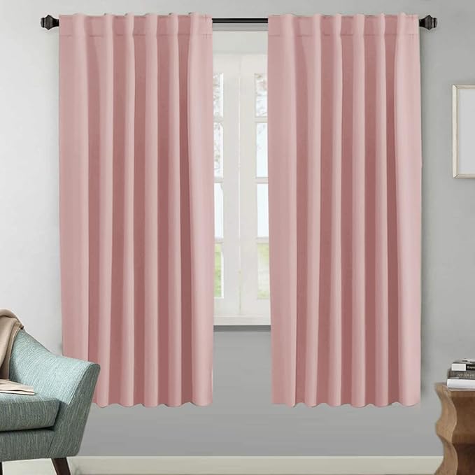 H.VERSAILTEX Blackout Curtains Thermal Insulated Window Treatment Panels Room by HVERSAILTEX