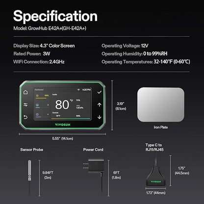 VIVOSUN GrowHub Controller E42A+ - Image 9