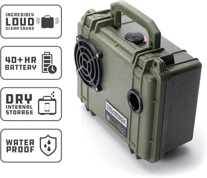 DemerBox: Waterproof, and Rugged Outdoor Bluetooth Speakers. Loud Sound - Image 4