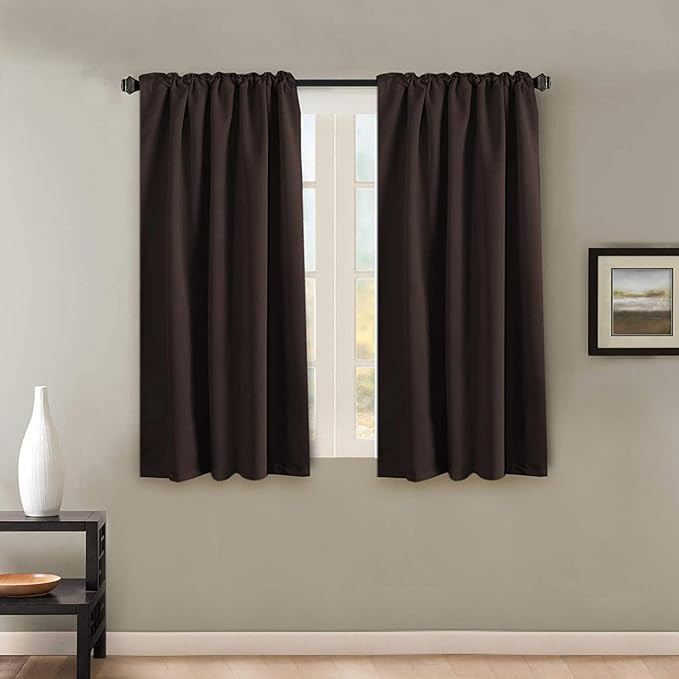 H.VERSAILTEX Blackout Curtains Thermal Insulated Window Treatment Panels Room - Image 2