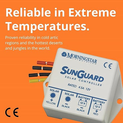 Morningstar Sunguard 4.5A PWM Solar Charge Controller - Image 6