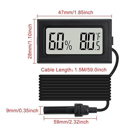 3Pcs Mini Digital Thermometer Hygrometer - Image 5