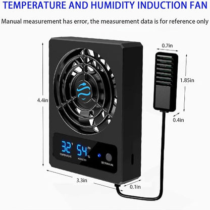 Reptile Ventilation Fan with Humidity Control & High Temp Alarm, Smart - Image 3
