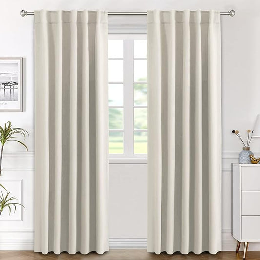 H.VERSAILTEX Light Reducing Curtains Thermal Insulated Window Treatment Panels by HVERSAILTEX