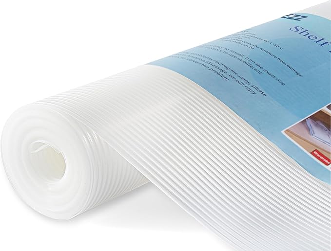 2 Rolls Shelf Liners, 17.5 Inches x 20 FEET Non-Slip Kitchen Cabinet Liner - Image 2