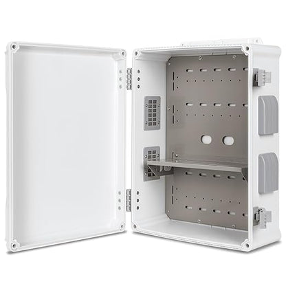 Outdoor Electrical Junction Box, ABS Water Resistant Enclosure by Namunanee