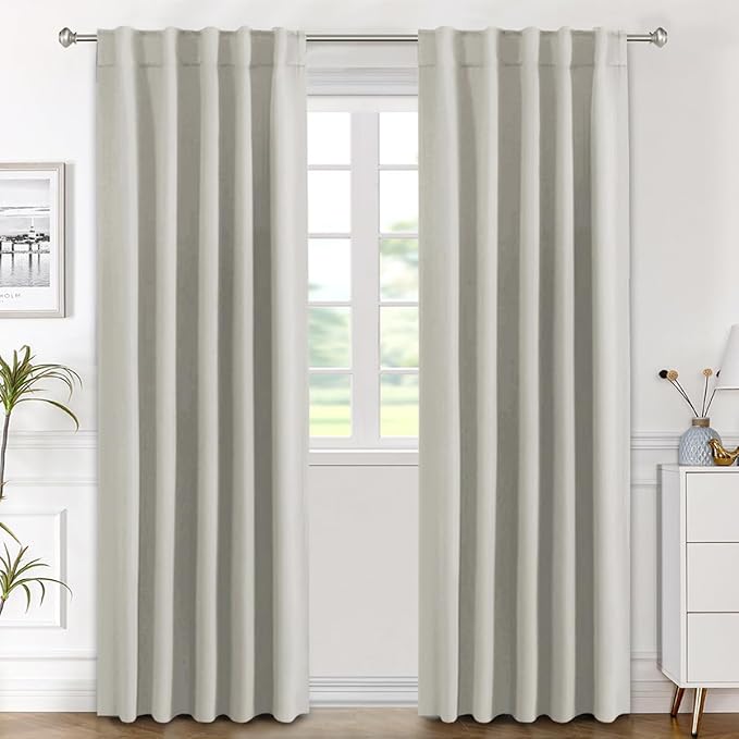 H.VERSAILTEX Blackout Curtains Thermal Insulated Window Treatment Panels Room by HVERSAILTEX