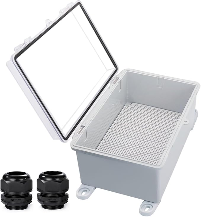 Waterproof Outdoor Electrical Box Junction Box Weatherproof IP67 ABS Plastic by YETLEBOX