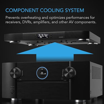 AC Infinity AIRCOM T10, Quiet Cooling Blower Fan System 17" Front-Exhaust - Image 2