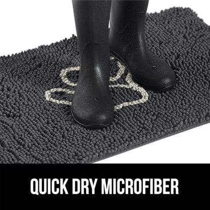 GORILLA GRIP SOAKSTOPPER Dog Door Mat, 48x30 Machine Washable Rug Absorbent - Image 9