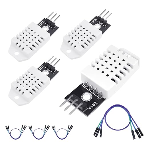 4Pcs DHT22/AM2302 Digital Temperature Humidity Sensor Module by Unknown
