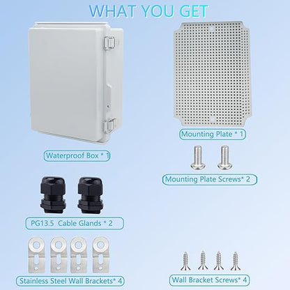 Waterproof Junction Box, ABS Plastic Electrical Box - Image 6