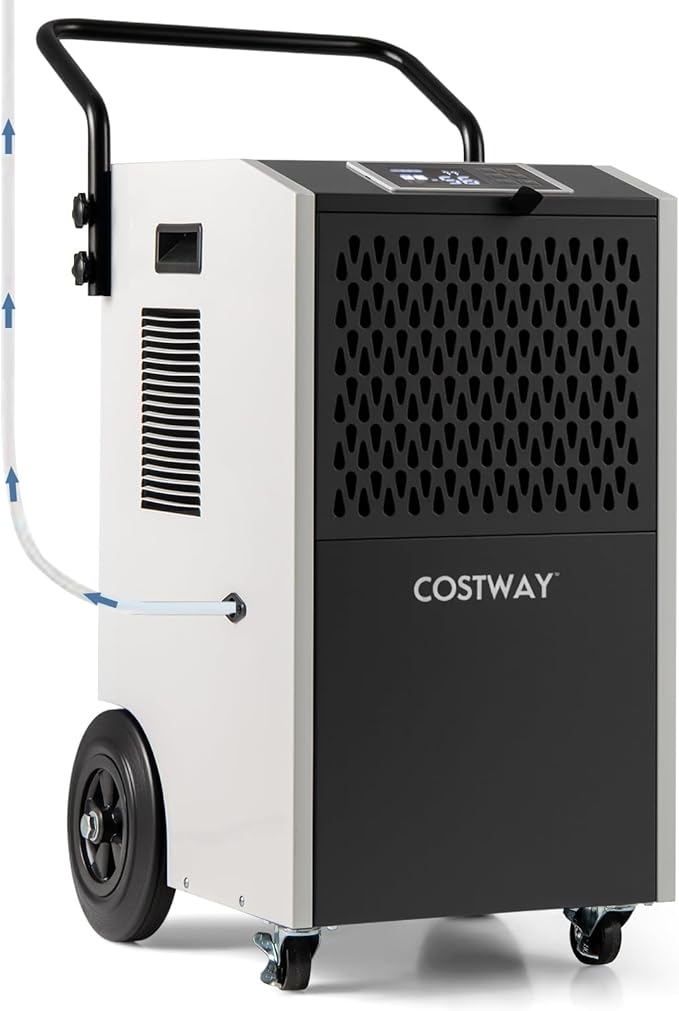 COSTWAY 154 Pints Commercial Dehumidifier by COSTWAY