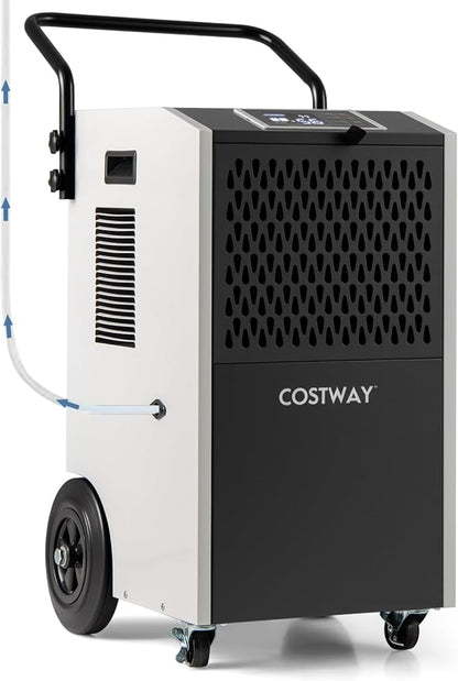 COSTWAY 154 Pints Commercial Dehumidifier by COSTWAY