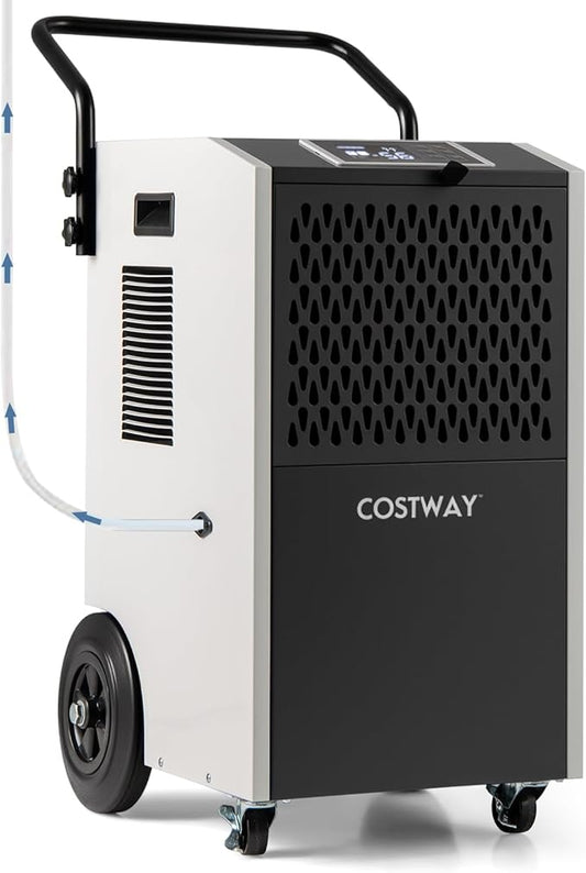 COSTWAY 154 Pints Commercial Dehumidifier by COSTWAY