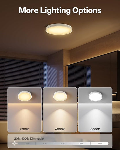 Bathroom Exhaust Fan with RGB Lights, 110CFM/1.0 Sones Vent Fan with 3 Color - Image 5