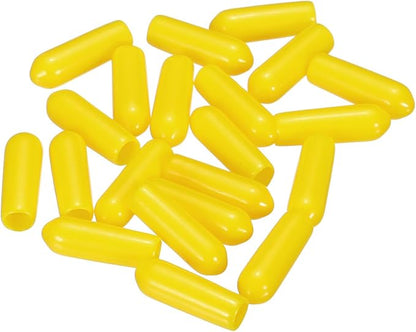 uxcell 20pcs Rubber End Caps 4mm ID Vinyl PVC Round Tube Bolt Cap Cover Screw - Image 4