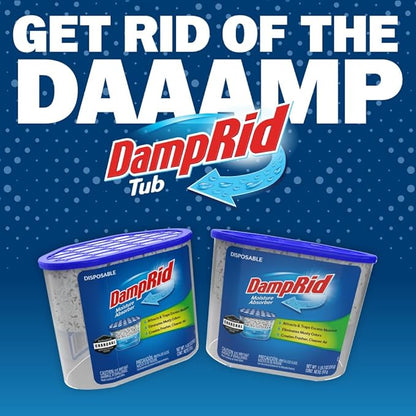 DampRid Fragrance Free Disposable Moisture Absorber - Image 9