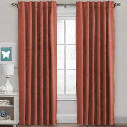 H.VERSAILTEX Blackout Curtains Thermal Insulated Window Treatment Panels Room by HVERSAILTEX