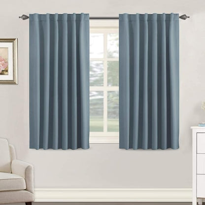 H.VERSAILTEX Blackout Curtains Thermal Insulated Window Treatment Panels Room by HVERSAILTEX