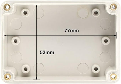uxcell 83x58x33mm Electronic Waterproof IP65 Sealed ABS Plastic DIY Junction - Image 4