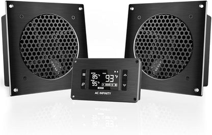 AC Infinity AIRPLATE T8, Quiet Cooling Dual-Fan System 6" by ACInfinity