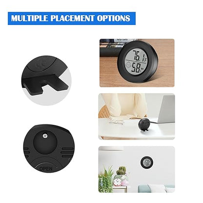 2Pcs Mini Digital Indoor Thermometer Hygrometer Meters Gauge Accuracy Room - Image 4