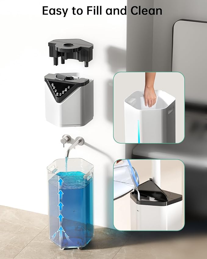 5Gal Smart Humidifier Large Room up to 2800ft², APP & Remote Control, 180° Auto - Image 7