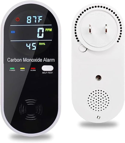 Carbon Monoxide Detectors, Carbon Monoxide Detector Plug in by KH+Alert